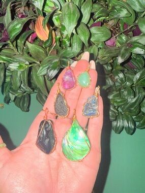 New crystal pendants in show